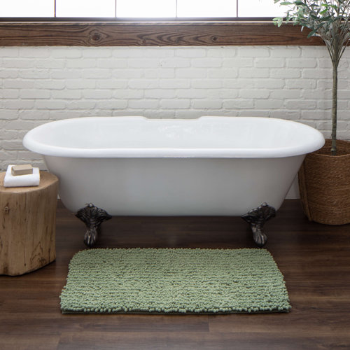Wayfair Rectangle Bath Rugs & Mats You'll Love in 2023